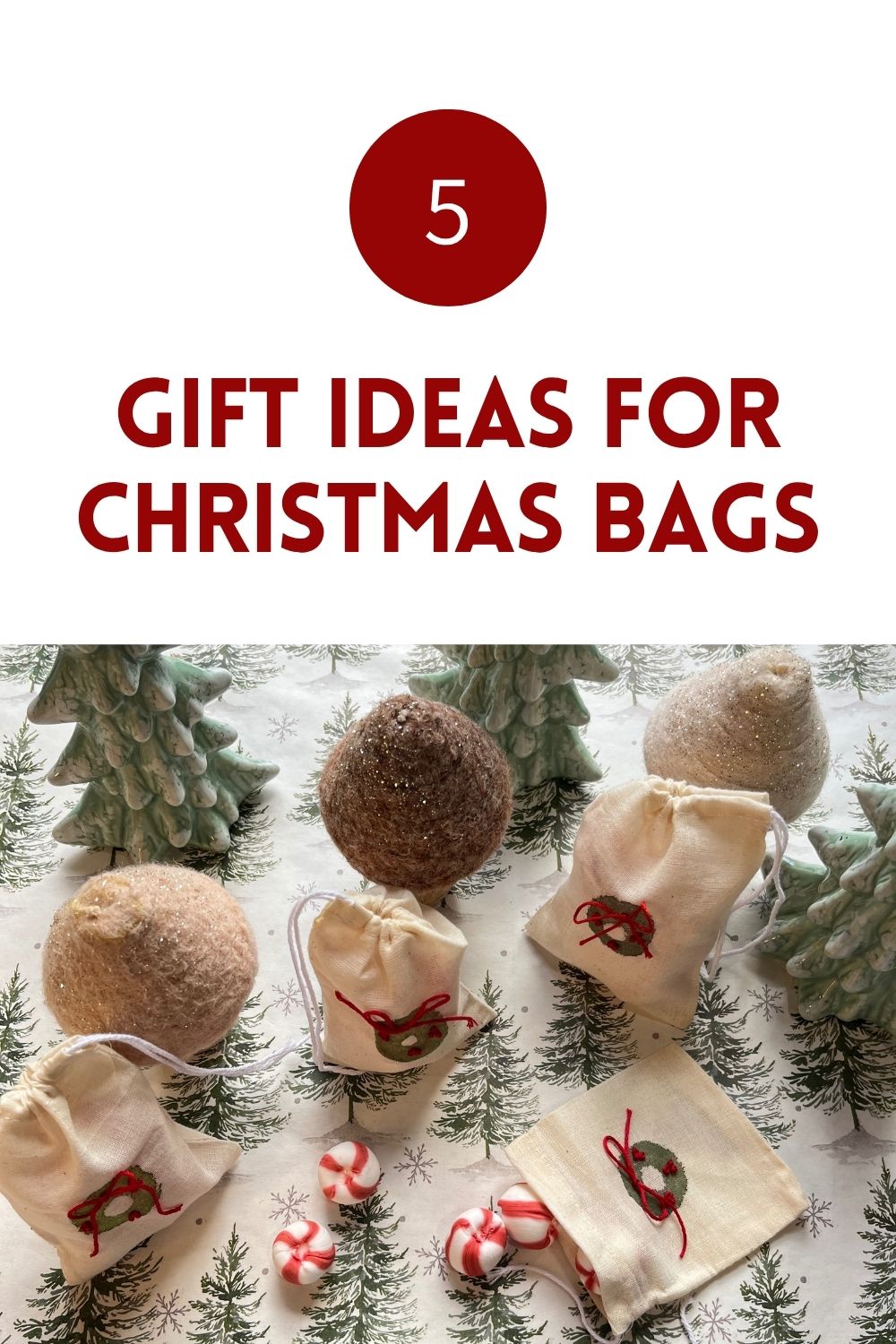 Mini Christmas Bag Watercolor + Hand Embroidery Tutorial