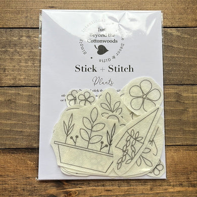 Plants Stick + Stitch