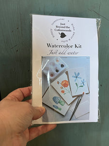 Watercolor Kit {3 Card Set}