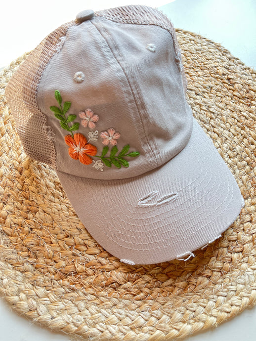 Floral Hat