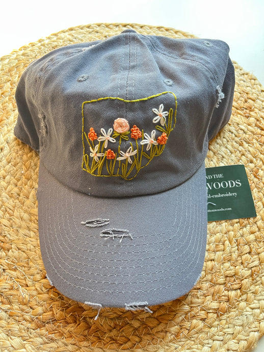 Ohio State Wildflower Hat