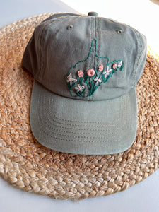 West Virginia State Wildflower Hat